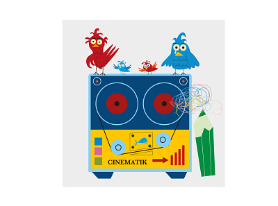 CINEMATIK illustrator ilustración