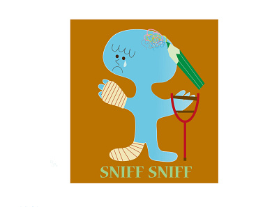 SNIFF SNIFF illustrator ilustración