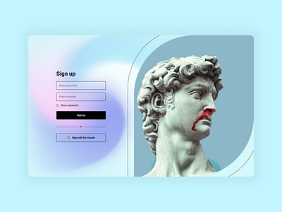 DailyUI01 Sign Up