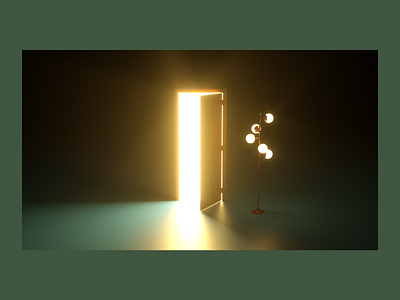 Golden Door 3d cinema4d octanerender