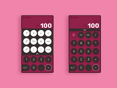 Daily UI Challenge #004 : Calculator app calculator dailyui dailyui004 dailyuichallenge dailyuichallenge004 design interface ui web webdesign