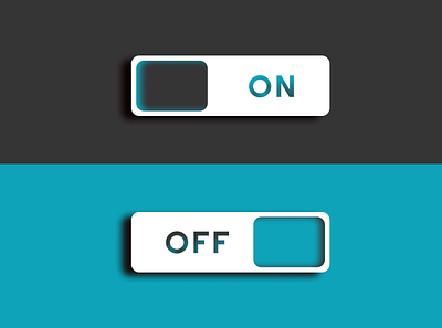 Daily UI Challenge#015 : On/Off Switch button button design dailyui dailyui015 dailyuichallenge design onoffswitch switch switch button ui web