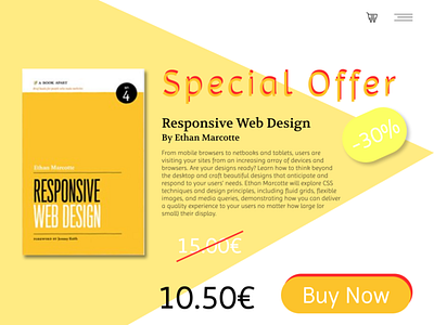 Daily UI Challenge#036 : Special Offer dailyui dailyui036 dailyui36 dailyuichallenge dailyuichallenge036 design offer offers special offer ui web