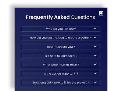 Daily UI Challenge#092 : FAQ