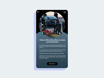 Daily UI Challenge#094: News