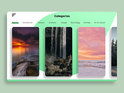 Daily UI Challenge#099 : Categories categories daily 100 challenge daily ui 099 daily ui 99 dailyui dailyui 99 dailyuichallenge design webdesign