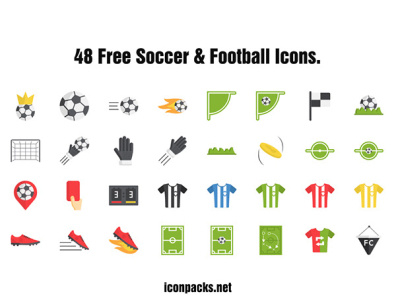 48 Free Soccer SVG, PNG Icons