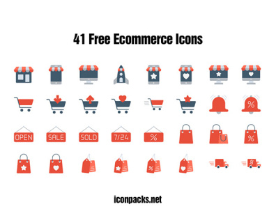 Free Ecommerce Online Store Icons e commerce ecommerce free resources freebies icon pack icon set icons illustration png icons svg icons vector