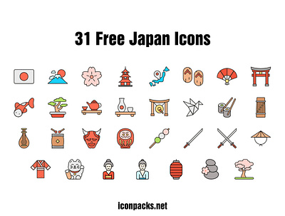 31 Free Japan SVG, PNG Icons free resources icon japan japanese japanese culture png icons svg icons