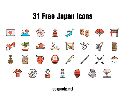 31 Free Japan SVG, PNG Icons