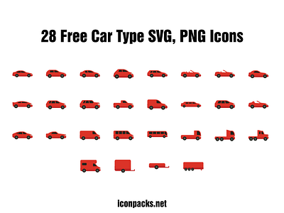 29 Free Car Type SVG, PNG Icons