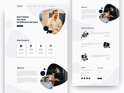 Landing Page UI Design