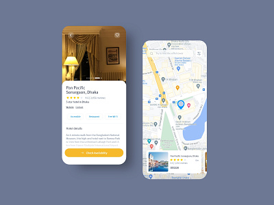 Hotel Booking App clean ui design hotel ui uidesign uiux