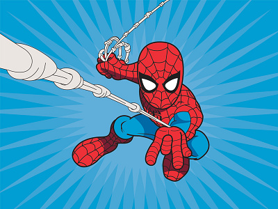 Spider Man comics illustration marvel spiderman