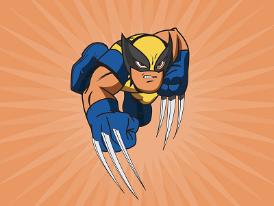 Wolverine comics illustration marvel wolverine