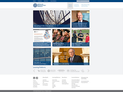 Aeg Homepage V2 homepage web design