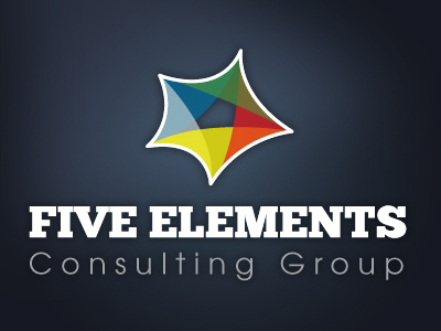 5 Elements Logo Concept 1 consulting firm logo design