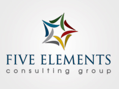 5 Elements Logo 2 consulting firm logo design