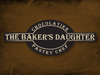 The Baker S Daughter Logo badge logo logo design