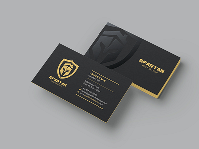 Stylish Business Cards branding businesscard design illustration logo modern new