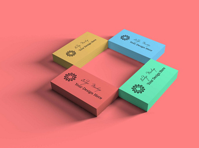Free Color Full Business Card Mockups branding design free latest mockup modern new