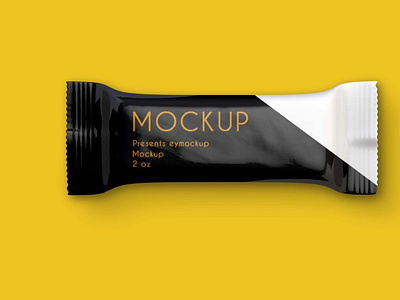 Free Premium-Black-Snack-Bar-Design-Mockup