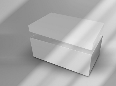 Brand Shoe Box Mockup box branding brandshoe design download mockup illustration logo mockup modern new psd ui vector