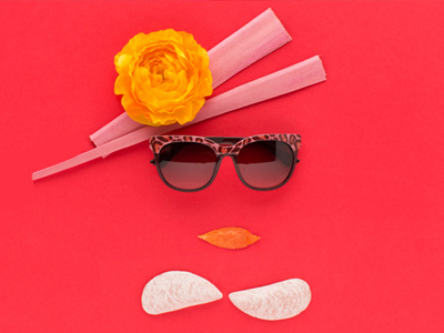 Just Cavalli2 art direction cavalli color block eyewear fashion gorak minimalism red retouching sunglasses