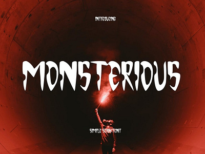 Monsterious - Scary Font