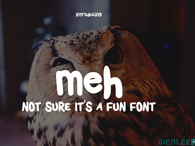 Meh - Fun Font