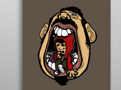 The Big Mouth artwork character character design design displate doodle drawing graphic illustration poster shutterstock wallpaper