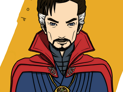 Marvel - Doctor Strange artwork comic magician marvel superhero