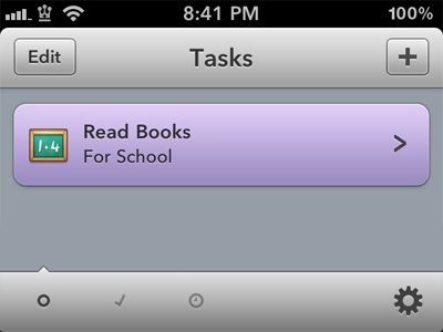 Task Eater Folders eater iphone task