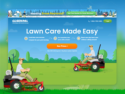 GREENPAL Market-Place Website Design