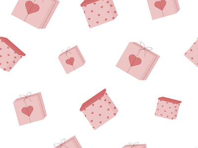 St. Valentine's Day Gifts-Seamless pattern 2022 adobe illustrator bemine cartoon cute design gift graphic design heart holiday illustration love stvalentinesday valentine valentinesday