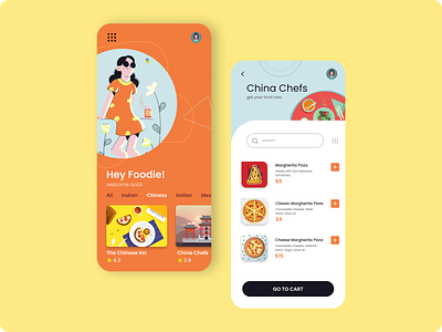 Food Ordering App UI