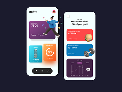 Fitness App UI