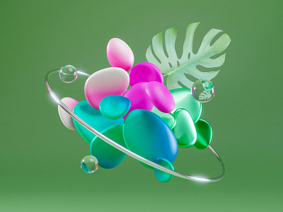 3D abstract illustration