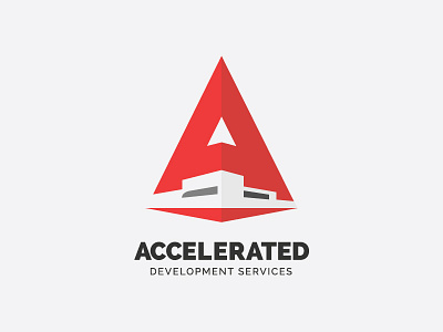 Accelerated Development Logo accelerated arrow branding logo retail retail management triangle