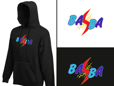 Baba Lightning brand branding cool design graphic graphic design graphic design graphicdesign graphics lightening logo logodesign tshirt