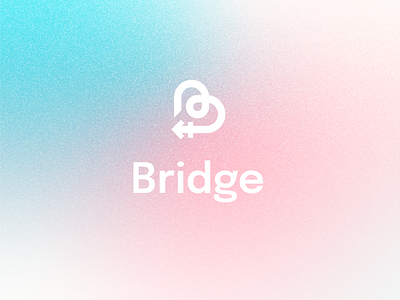 Bridge logo– Mobile App behance brand design brand identity branding bridge design gender gender dysphoria graphicdesign logo logo concept logodesign mobile app transgender visual identity visualidentity