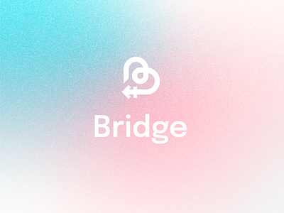 Bridge logo– Mobile App behance brand design brand identity branding bridge design gender gender dysphoria graphicdesign logo logo concept logodesign mobile app transgender visual identity visualidentity