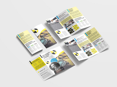 Watch Selling Tri-Fold Brochure Design Template