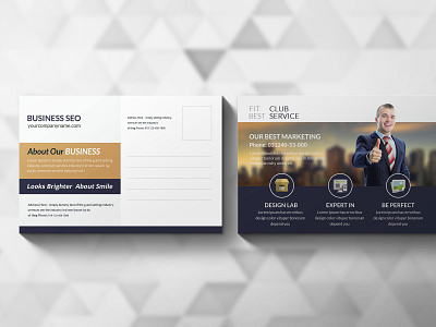 Marketing Consultant Postcard Design Template best design download free get good graphicdesign mockup new psd psd design psd download psd mockup