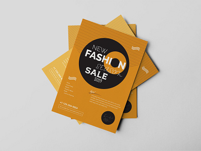 Clothing Store Flyer Design Template