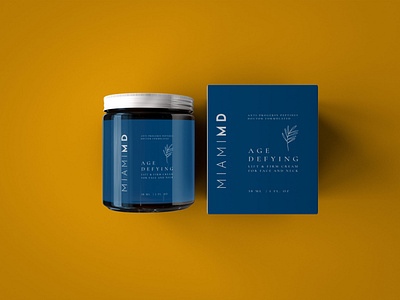 Medical Balm Packaging Mockup