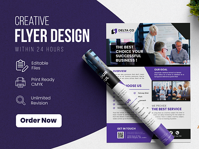 Creative Flyer Design | Corporate Flyer Design