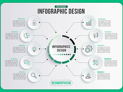 Infographic Design | Flow Chart | NEUMORPHISM bestinfographicdesign businessinfographic chartdesign diagram flowchart graphic design infographic infographicdesign infographicdesigncompany infographics infographs uniqueinfographic