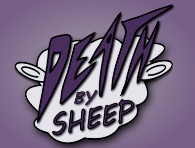 Death by Sheep design graphic design illustration logo vector