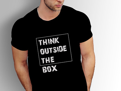 think outside the box design icon illustration logo t shirt vanz t shirt vanz texture think outside the box tshirt tshirtdesign type typography vector